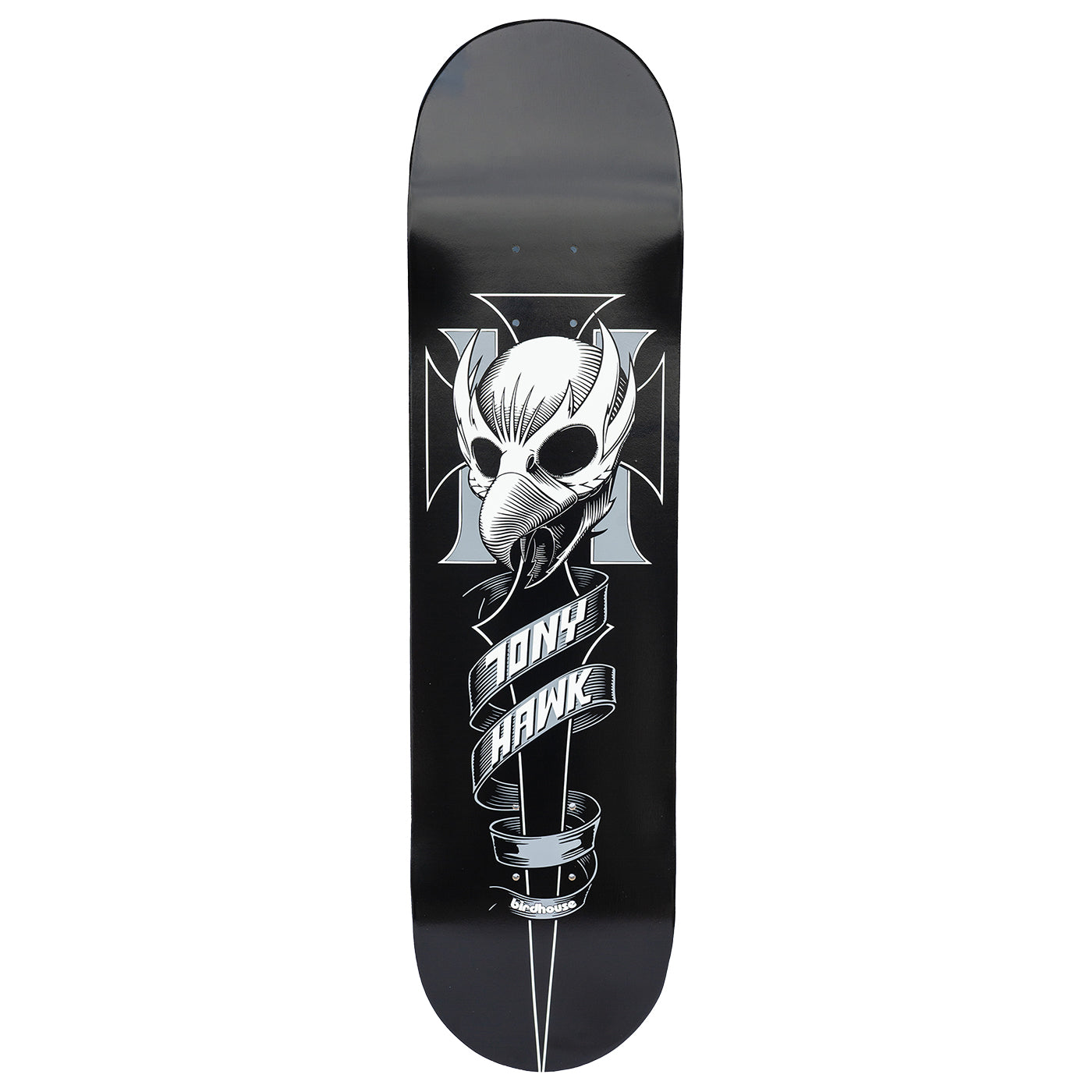 BIRDHOUSE - Crest Black Hawk Deck 8.0"