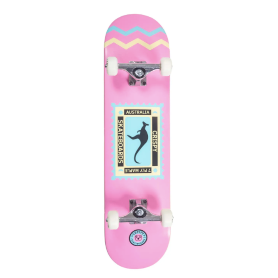 CRISPY - Roo Pink Skateboard Complete 8.0″
