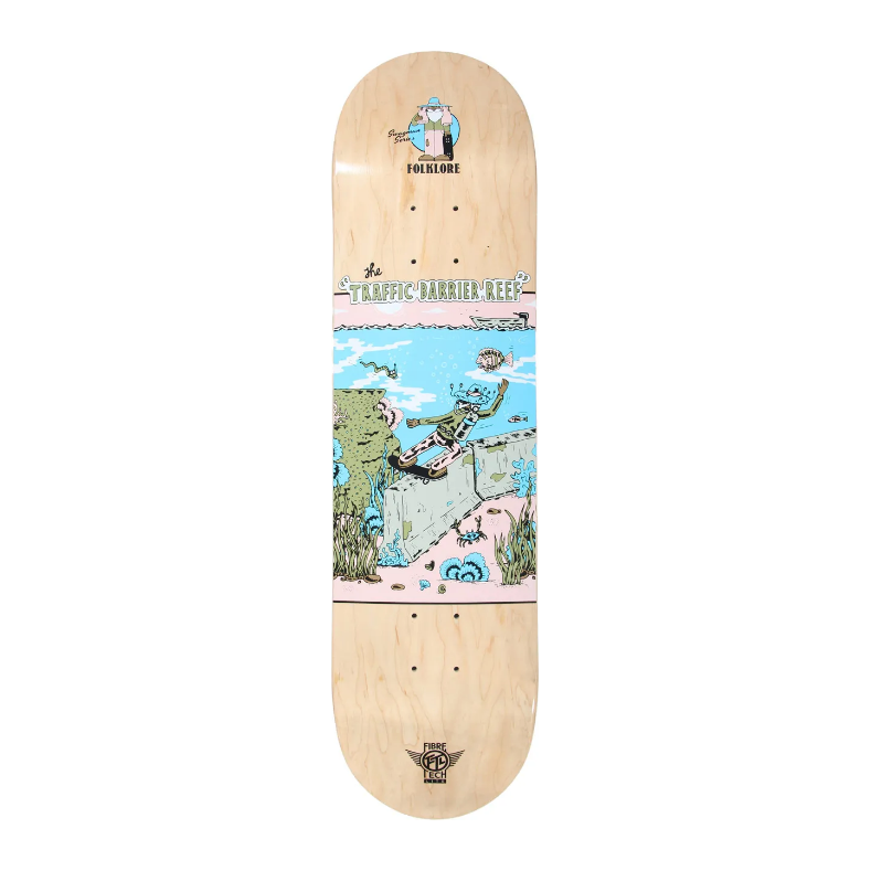 FOLKLORE - Fibretech Traffic Barrier Reef Deck 8.0"