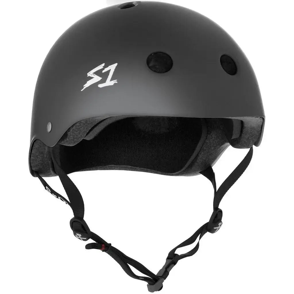 S-ONE - Helmet Lifer Dark Grey Matte skateboard helmet