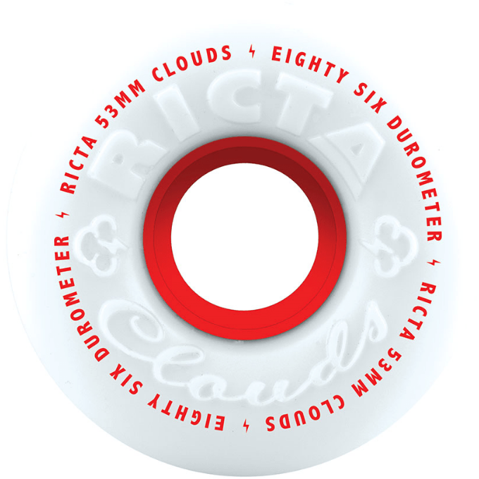 RICTA - Clouds Red 53mm 86a