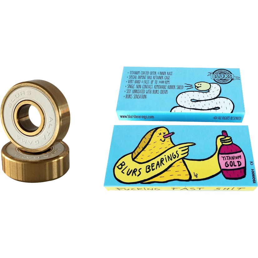 BLURS - Titanium Gold Bearings
