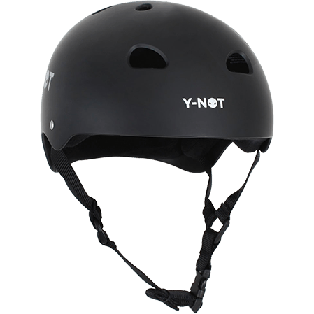 Y-NOT - Skate Helmet Black