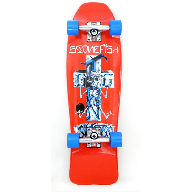 DOGTOWN - Stonefish Mini Cruiser Blue 8.75"