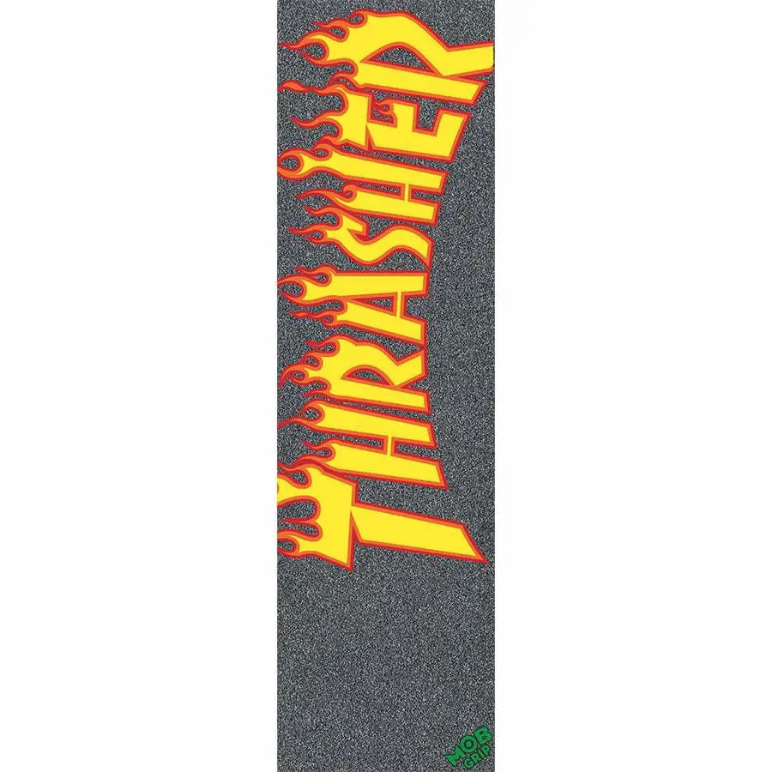 MOB - Thrasher Yellow and Orange Flame Grip Tape