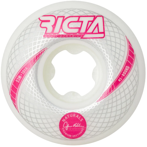 RICTA - 53mm Shanahan Vortex Naturals White Round 101a