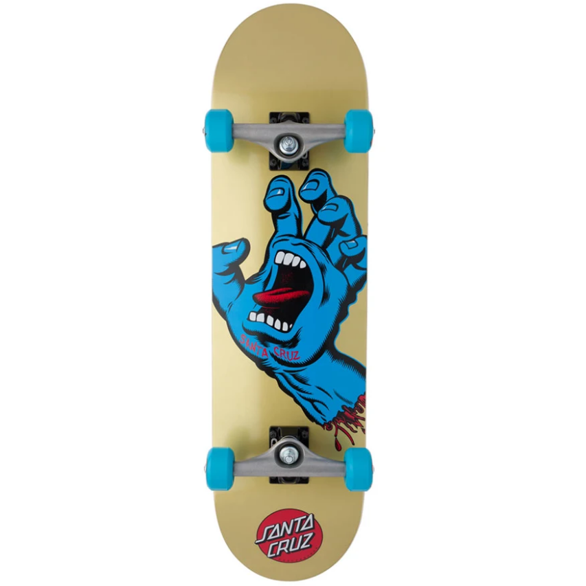 SANTA CRUZ - Screaming Hand Large complete gold 8.25"