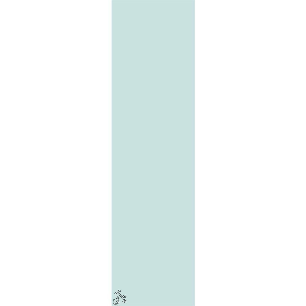 FRUITY - Griptape (9"x33") Pastel Blue Single Sheet