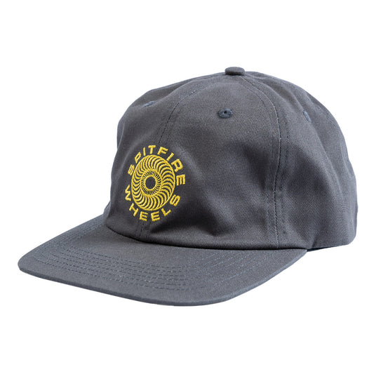 SPITFIRE - Classic 87 Charcoal/Gold Hat