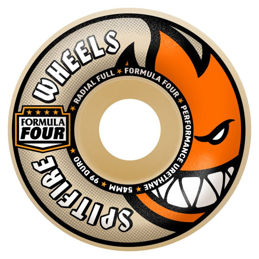 SPITFIRE - F4 Radial Full Skateboard Wheels 60mm 99D