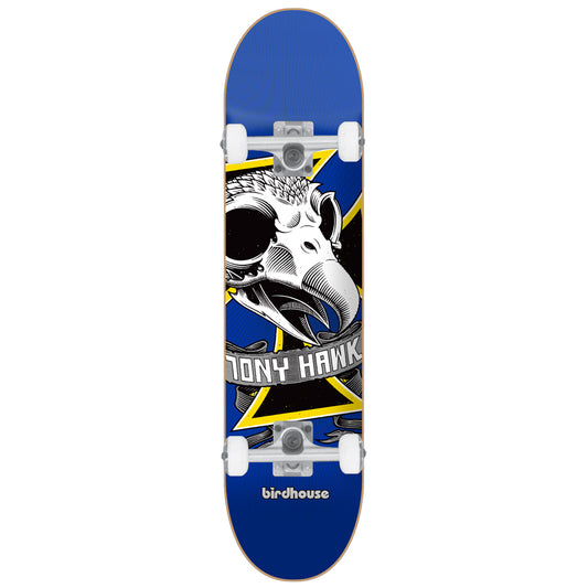 BIRDHOUSE - Oversize Skull mini skateboard Complete 7.25″