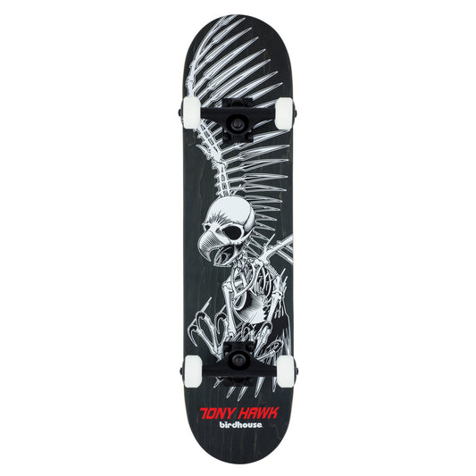 BIRDHOUSE - Full Skull Complete Blk  8.0″