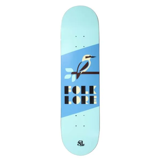 FOLKLORE - Warm Press Kookaburra Deck 8.0"