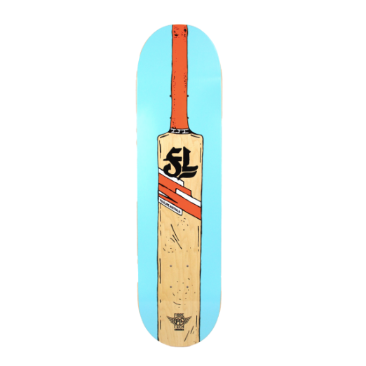 FOLKLORE - Fibretech Cricket Bat Skateboard Deck 7.75"