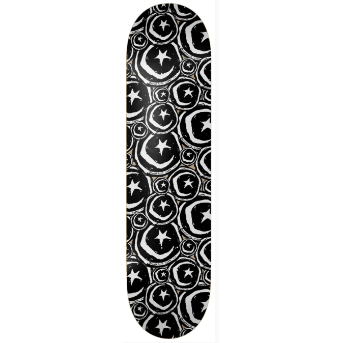 FOUNDATION - Stickered Skateboard Deck 7.75"