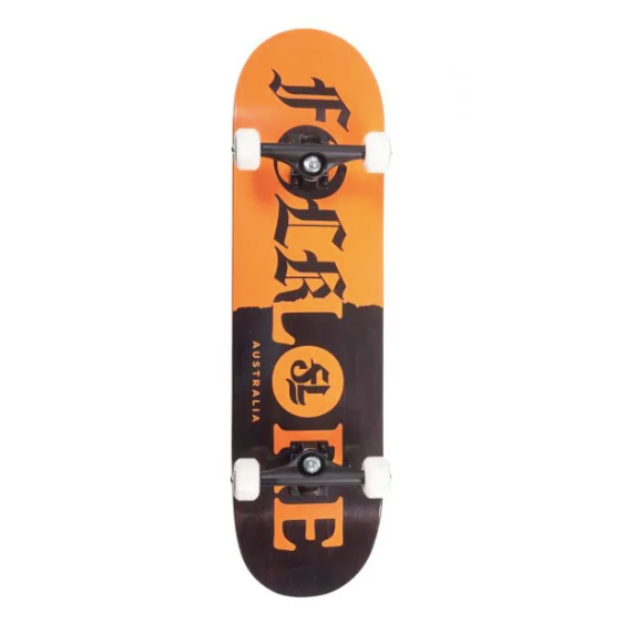 FOLKLORE - Tear Split Skateboard Complete  8.5″