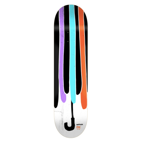 FOUNDATION - Witkin Umbrella skateboard deck 8.37"