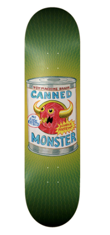 TOY MACHINE - Canned Monster skateboard deck 8.0"