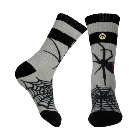 MENNIE BRAND - Grubs / Kids Socks Redback Spider