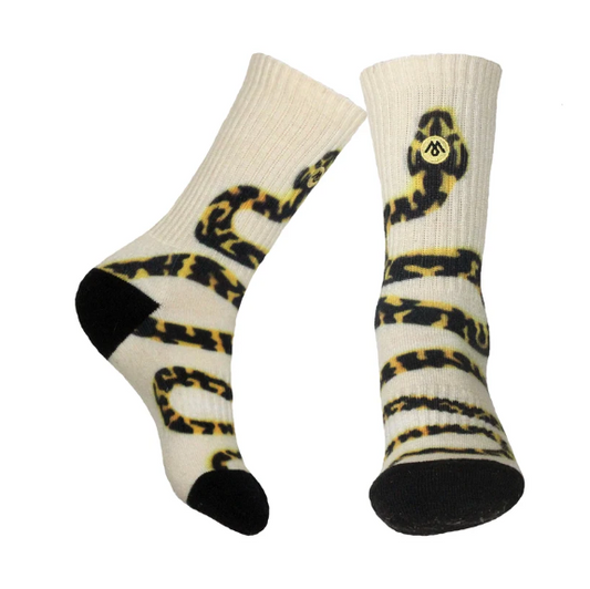 MENNIE BRAND - Grubs / Kids Socks Carpet Python