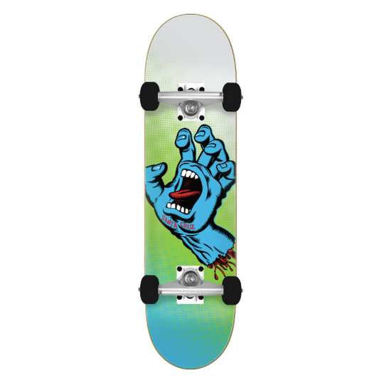 SANTA CRUZ - Scream Hand fade skateboard complete 8.0"