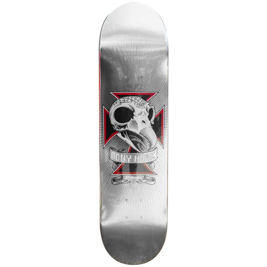 BIRDHOUSE - Tony Hawk Skull Chrome Deck 7.75"