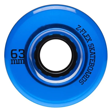 Z-FLEX - 63mm BLUE Translucent 83a