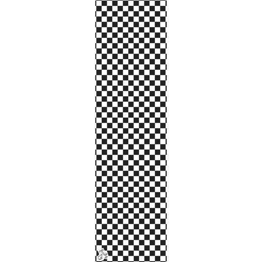 FRUITY - Griptape (9"x33") Black/white Checkers Single Sheet