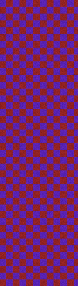 FRUITY - Griptape  Purple/Red Checkers Single Sheet  (9"x33")