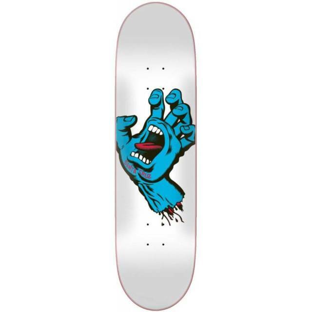 SANTA CRUZ - Screaming Hand 8.25" WHITE