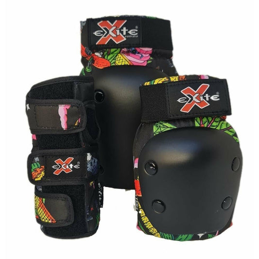 EXITE - The Critters 3 pack Skate Pads JUNGLE SKULL