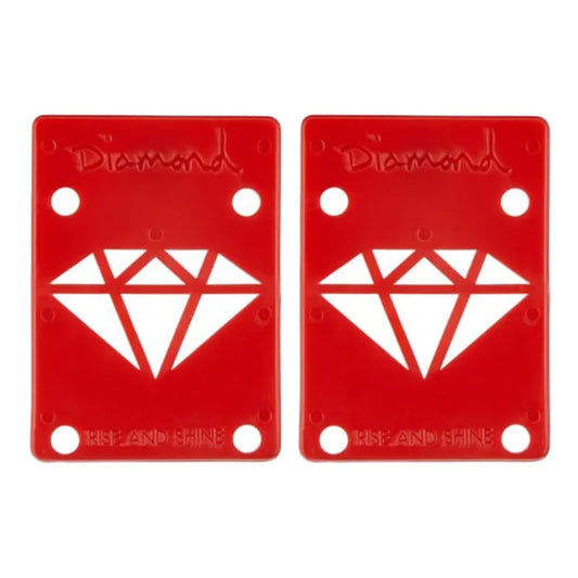 DIAMOND SUPPLY - Rise and Shine Riser Pads Red 1/8"