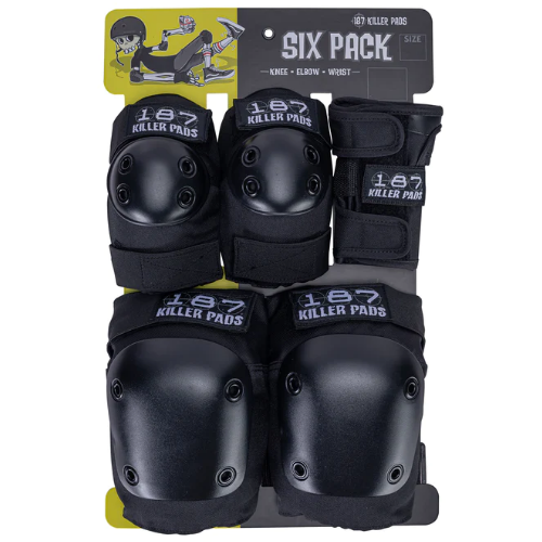 187 - SIX PACK JUNIOR BLACK