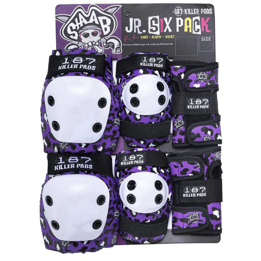 187 - SIX PACK JUNIOR STAAB PURPLE