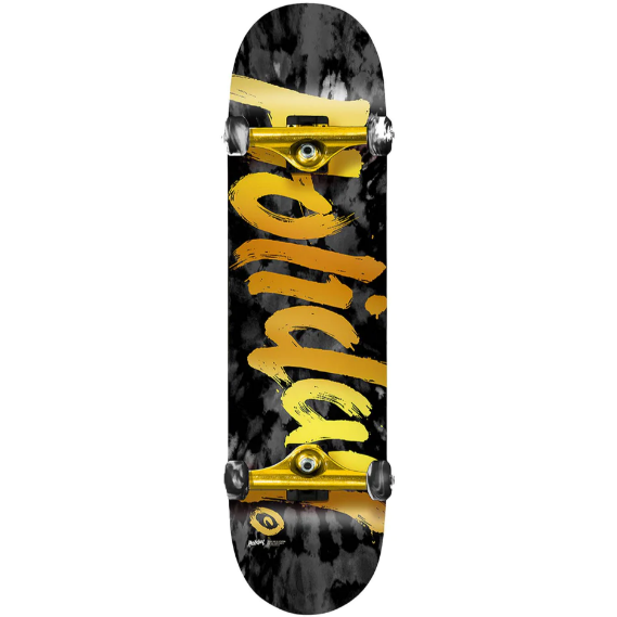 HOLIDAY - Tie Dye Black/Gold complete 8.0"