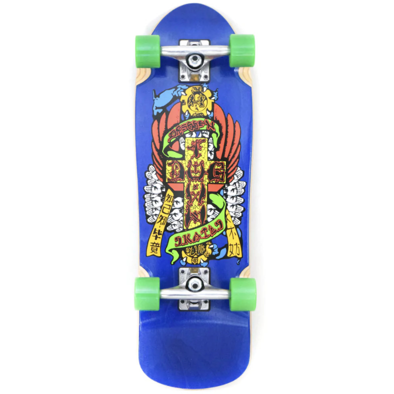 DOGTOWN - Eric Dressen Hands Mini Cruiser Blue  8.62"