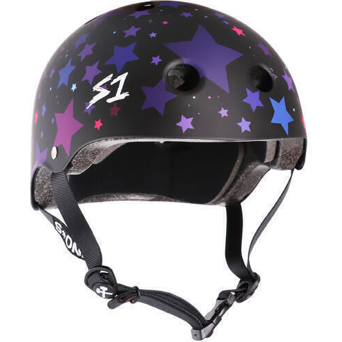 S-ONE - Helmet Lifer Black Matte/Star