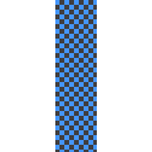 FRUITY - Griptape (9"x33") Black/Blue Checkers Single Sheet