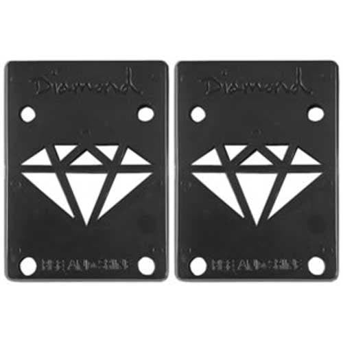 DIAMOND SUPPLY - Rise and Shine Riser Pads Black 1/8"